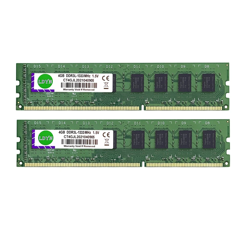 DDR3 2 ГБ 4 памяти Оперативная память 1333 МГц для рабочего стола PC3 10600U 240PIN 1 5 в не ECC