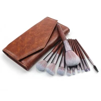 11pcs diamond makeup brush set eye brush beauty tools fan powder eyeshadow contour beauty cosmetic colorful for make up tool