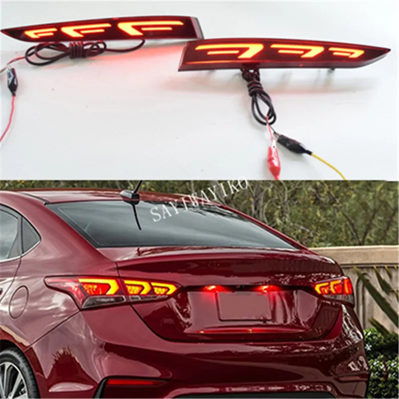 Светодиодный отражатель для задней противотуманной фары светильник бампер стоп