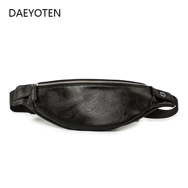 Простая поясная сумка DAEYOTEN для мужчин маленькая нагрудная Сумочка мужской