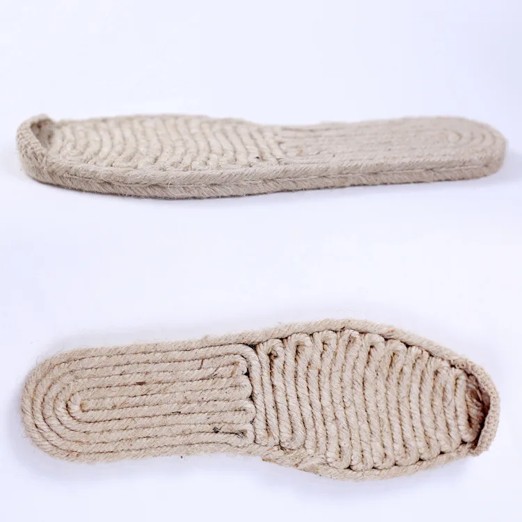 

Cloth new straw woven shoes sewn rope fisherman's shoes style lady's hand cloth shoes