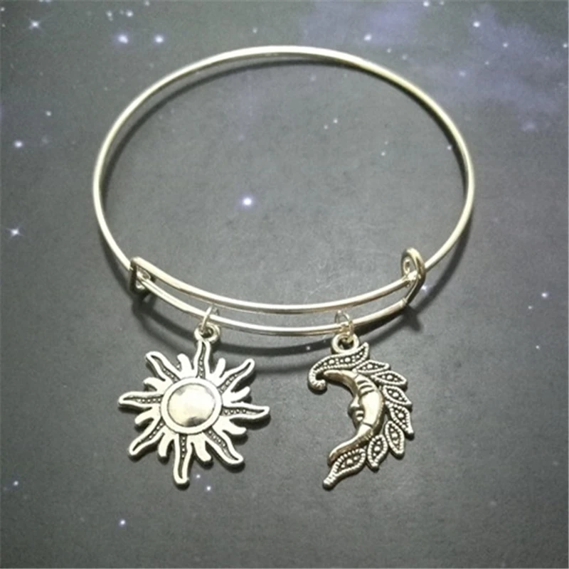 Небесный браслет солнце и искусство женское ювелирное изделие Moonchild со звездами