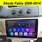 Автомагнитола 2DIN, 64 ГБ, Android 10,0, GPS, для Skoda Fabia 2008, 2009, 2014 GU