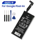 Оригинальная запасная батарея для Google Pixel 4A G025J-B Оригинальная батарея 3080 мАч