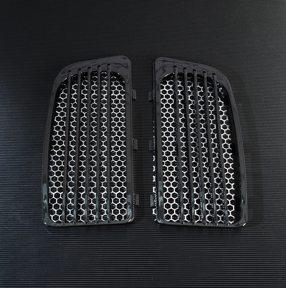 

Black Radiator Grills Screens Cover Fit for Harley Touring Twin Cooled Models 2014-2019