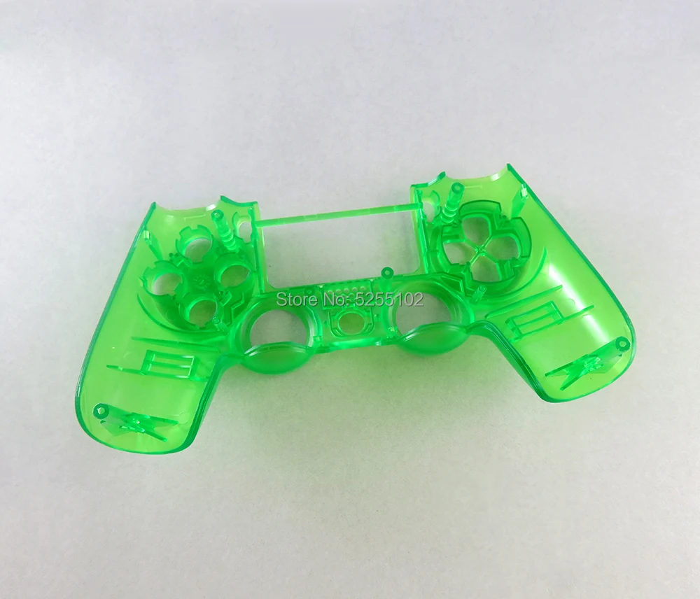 8PCS FOR PS4 V2 Controller Custom Clear Transparent Housing Shell Cover Case Repair Mod Kit For Sony Playstation4 JDS 040 JDM040 |