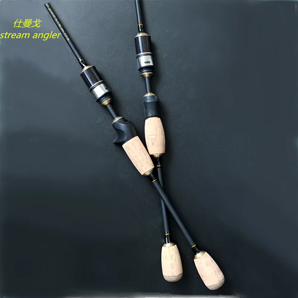 Stream Fishing Rod High Carbon 703ul Fast Trout Rod 0.8-5g Lure Weight  2.1m UL 3 Action Two Tips
