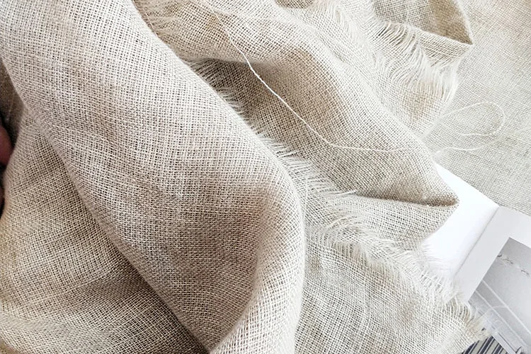 

1M Natural Linen 5.6s yarn 140gsm weight 280cm width Pure Linen for Curtain not water proof linen cloth for curtain of living