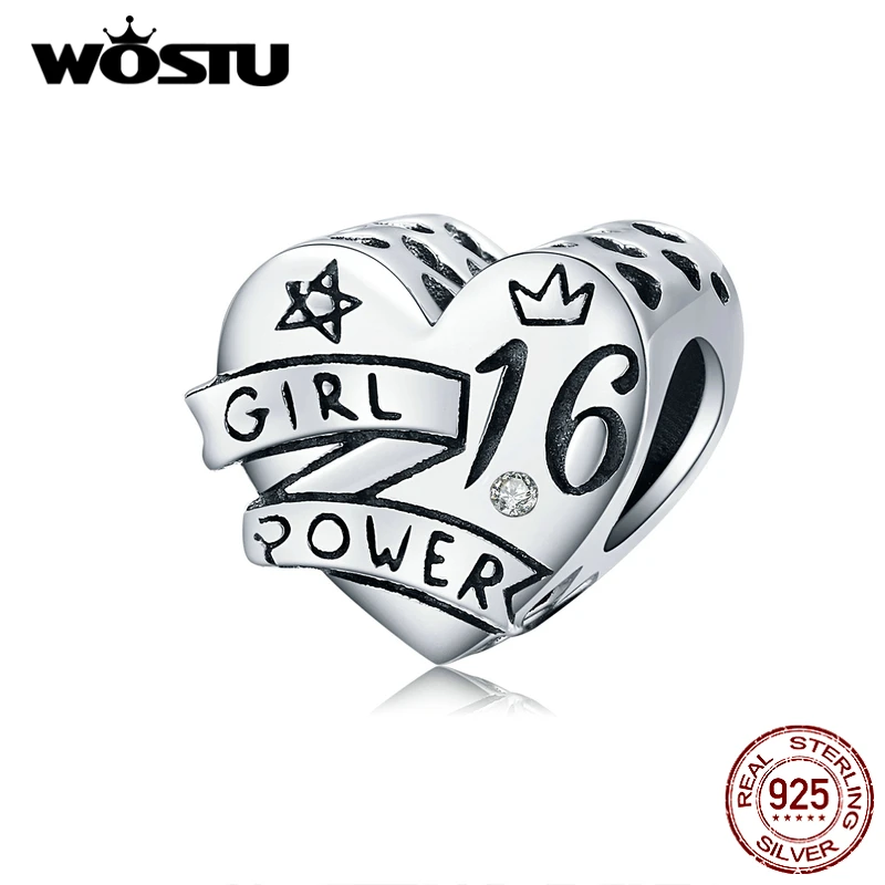 Бусина-Шарм Сердце силы для 16 лет из серебра 925 пробы | Украшения и аксессуары