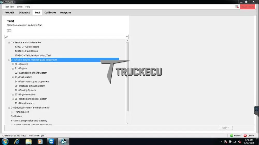 2 7 PTT DEV2TOOL.EXE apci в модели разработчика для Volvo грузовика экскаватора