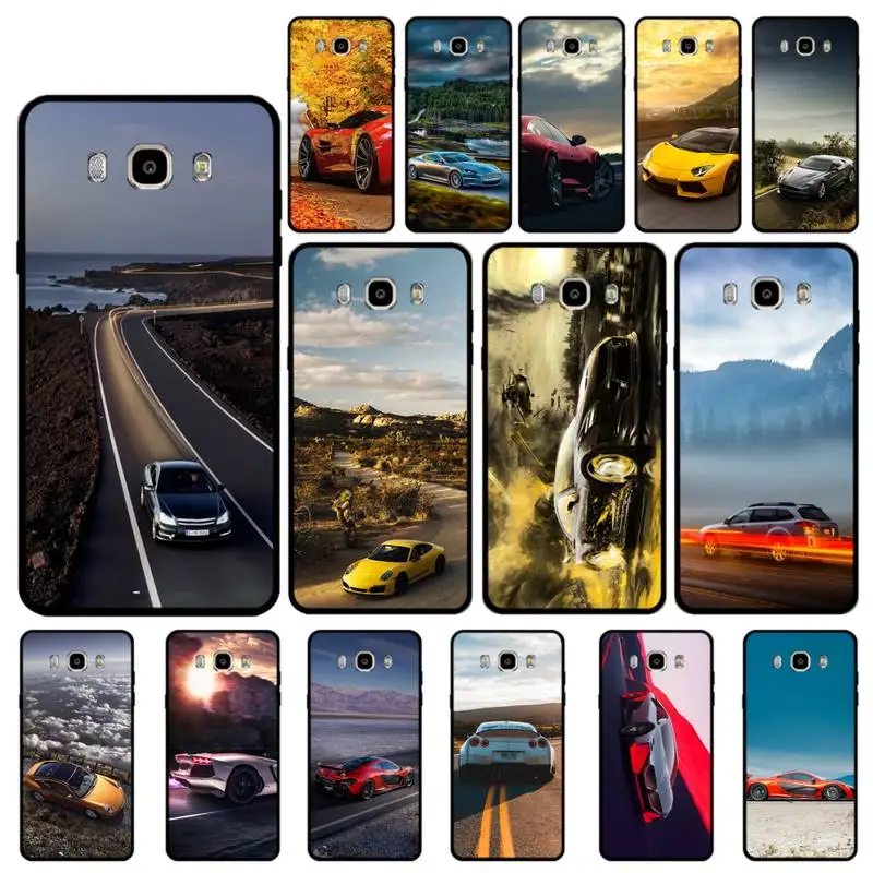 

MaiYaCa Sports Car Landscape Phone Case for Samsung J 4 5 6 7 8 prime plus 2018 2017 2016 J7 core