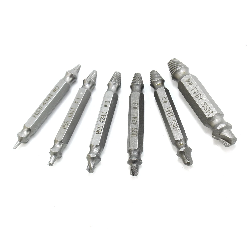 Набор сверл для извлечения поврежденных винтов комплект направляющих быстрого и