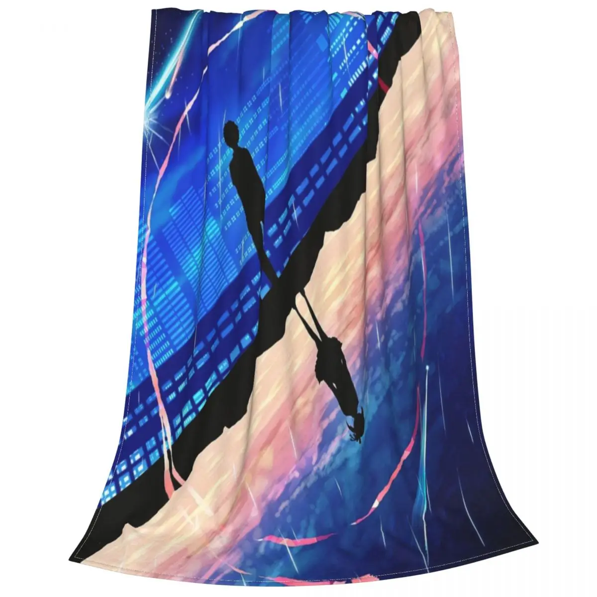 

Manta de franela con estampado de Anime, manta portátil ultrasuave para sofá, dormitorio, ropa de cama