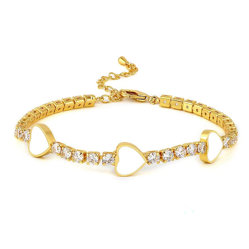 Очаровательные женские Золотые Квадратные браслеты с цепочкой для женщин