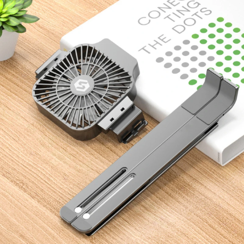 

Подставка для ноутбука из алюминиевого сплава, охлаждающий вентилятор, теплоотвод, для настольного компьютера, MacBook Air Pro, держатель для план...