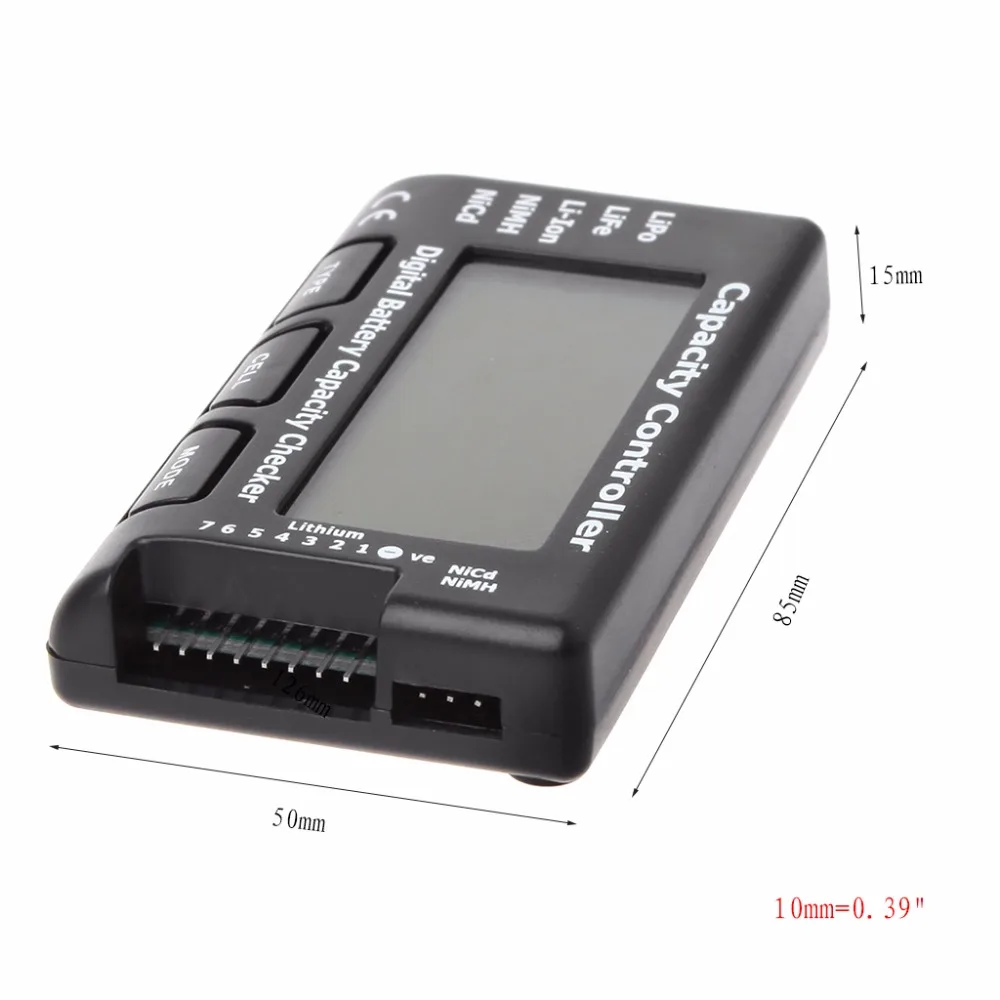 RC CellMeter-7 цифровой проверки емкости батареи F LiPo LiFe Li-Ion Nicd NiMH горячая распродажа