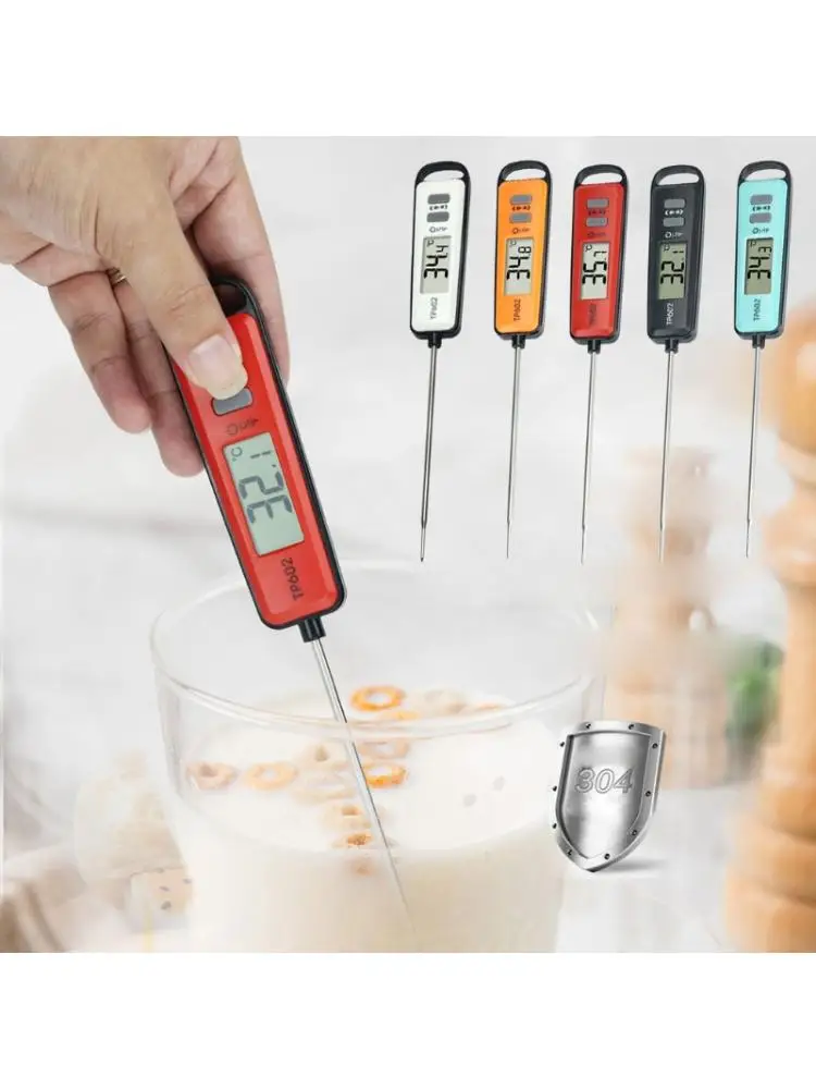

2021 New Meat Thermometer Kitchen Digital Cooking Food Meat Probe Electronic BBQ Househol