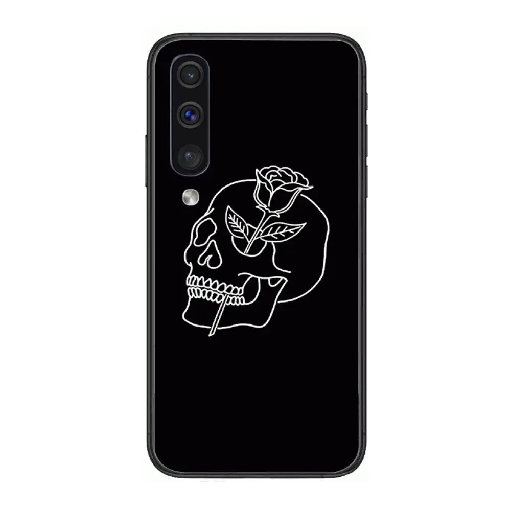 

Shockproof Excellent Phone Case Hull For Samsung Galaxy A 3 5 6 7 8 9 E 2018 Plus 2017 E S Black Shell Art Cell Cover TPU