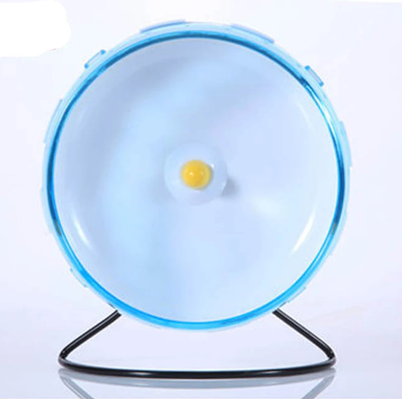 

1pc 4colors Dia 21cm Funny Plastic Mouse Hamster Wheel Rat Hedgehog Jogging Playing Running Toys Small Pet Exercise Wheels