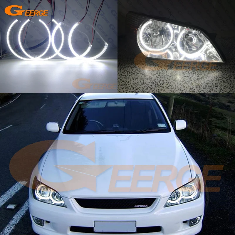 Для Toyota Altezza SXE10 Gita (Япония) Ультра яркий SMD светодиодный ангельские глазки набор