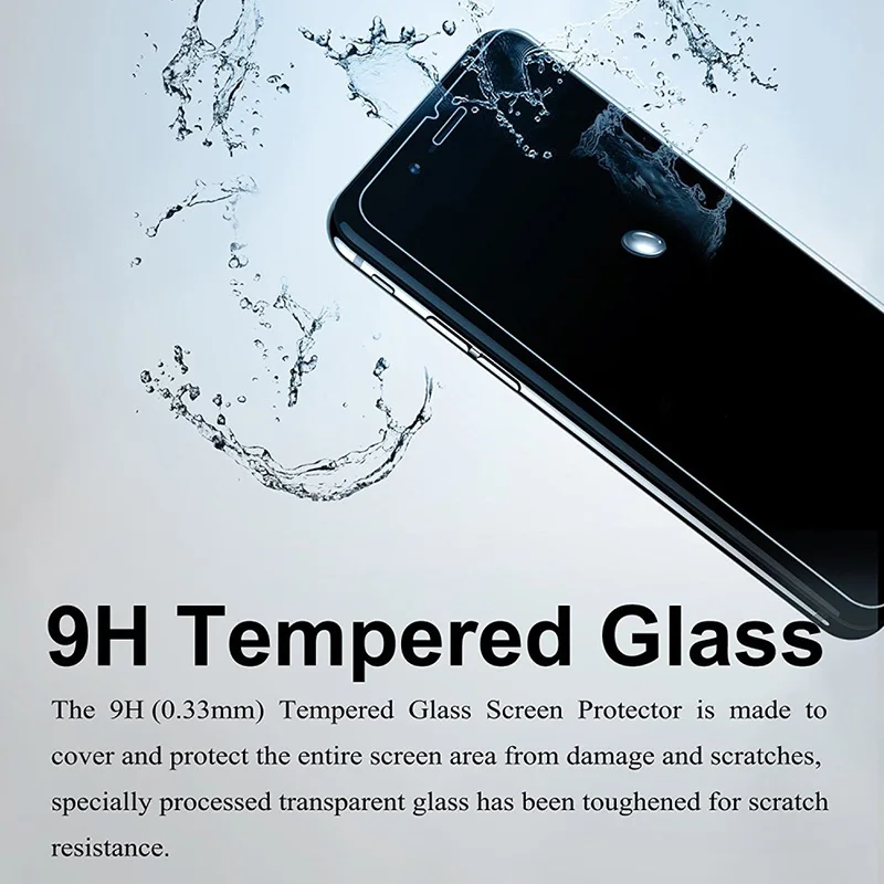 Закаленное стекло 9H HD для iPhone X 10 8 7 6s 6 Plus 5 5s SE 4 4S 3 защитное на 11 Pro Max | Мобильные