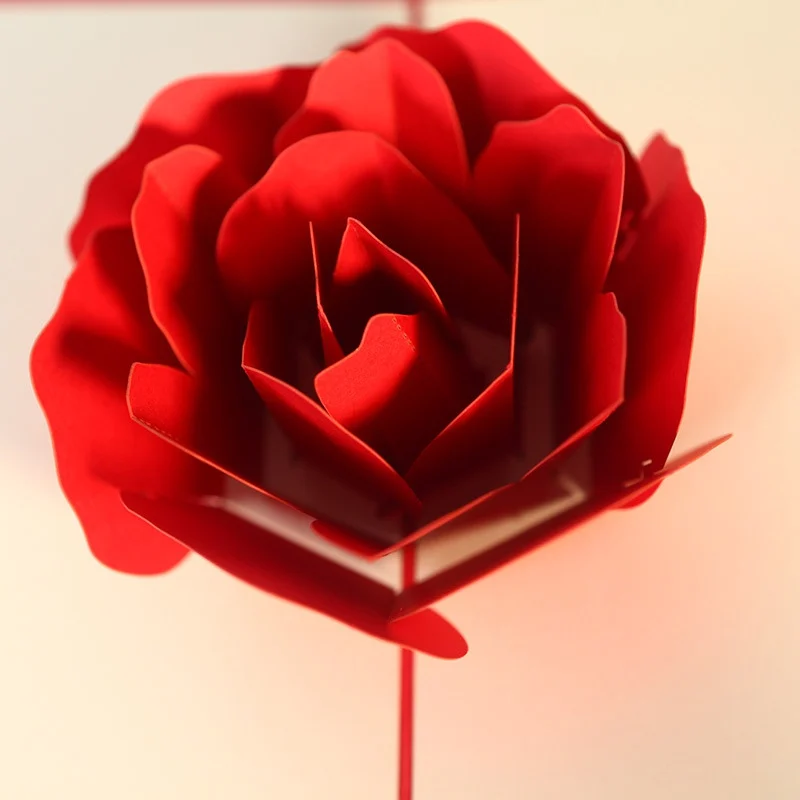 DIY 3D всплывающие открытки открытка на день рождения для девочки дети жена муж