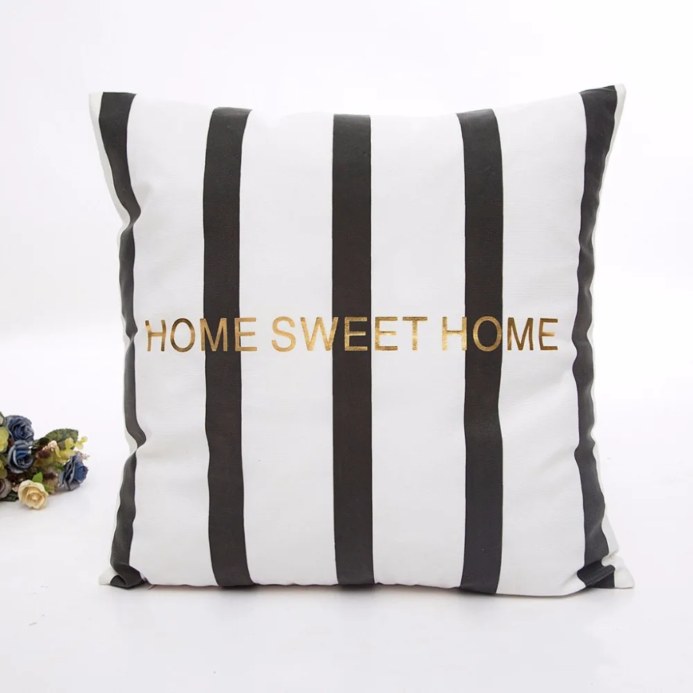 Новое поступление бронзовая наволочка художественная полоса золотой Шлейф