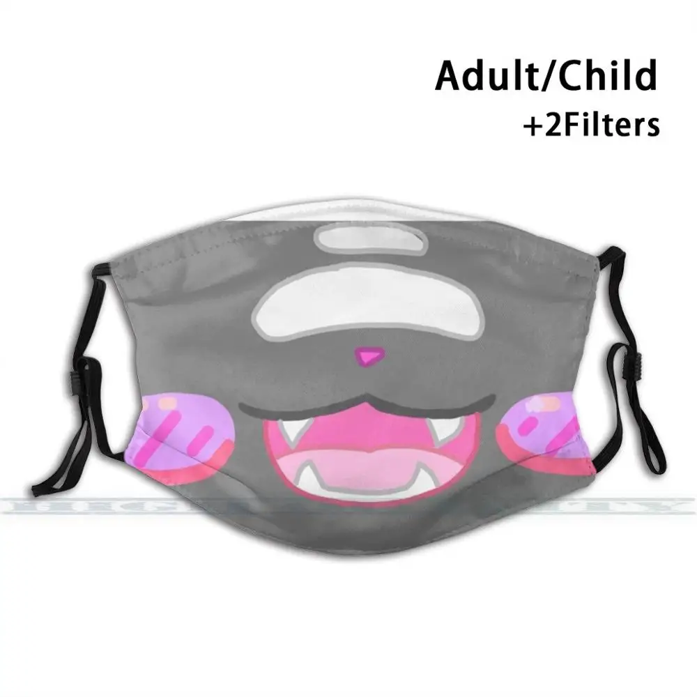 

Bonyx Mask Custom Design For Adult Kids Anti Dust Filter Diy Cute Print Washable Mask