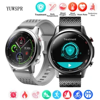 650nm laser treatment ecg ppg smart watches health tracking blood pressure heart rate work with iphone huawei xiaomi f800
