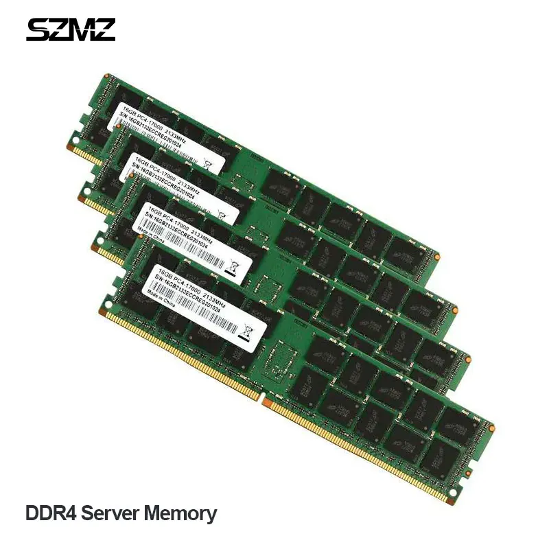 Серверная Память DDR4 32 ГБ 8 ГБ 16 ГБ 4 ГБ 2400 2133 МГц ECC REG ОЗУ с поддержкой материнской платы X99