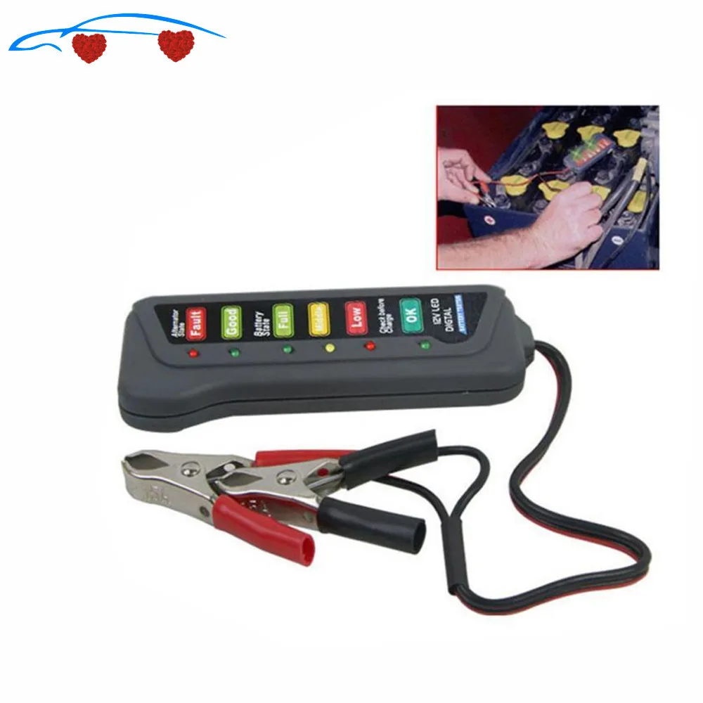 12V Батарея Тестер Цифровой Ёмкость тестер для проверки Питание измерительный