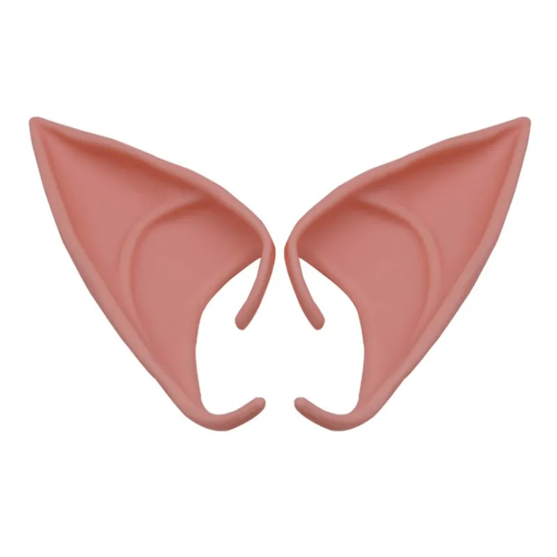 1 пара Хэллоуин эльфийские уши латексные реквизиты для косплея искусственные