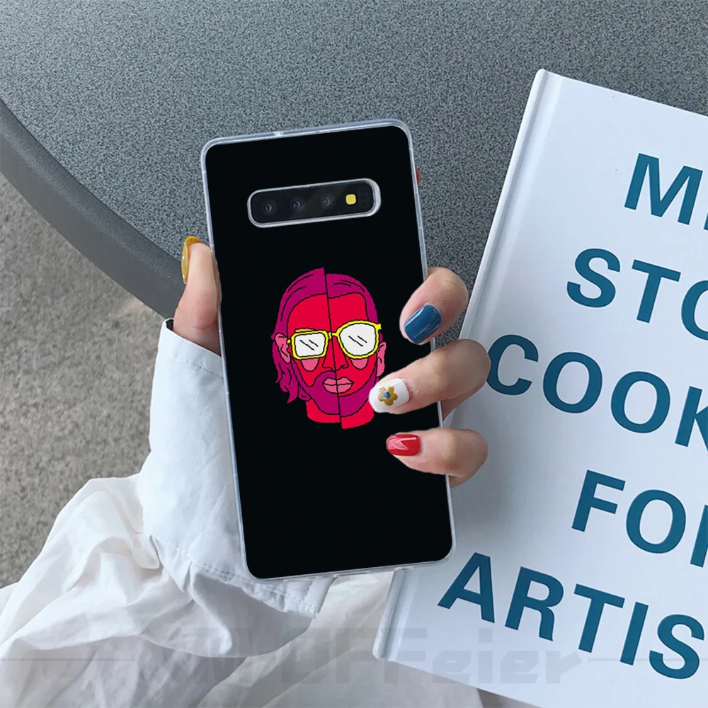 Новый чехол для мобильного телефона BaweiTE PNL QLF Rapper Samsung S10 Plus S9 S8 S8plus S7 S6 | Мобильные