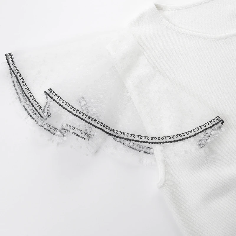 

Runway Dot Mesh Knitted Women Dress Elegant Sashes Evening Mini Dress Summer Holiday Sexy Slim Short Party Dress Vestido Ruffles