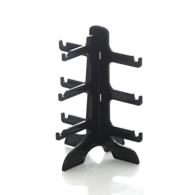 Очки полки Дисплей стеллаж 3 слоя солнцезащитные очки Пластик выставочный стенд