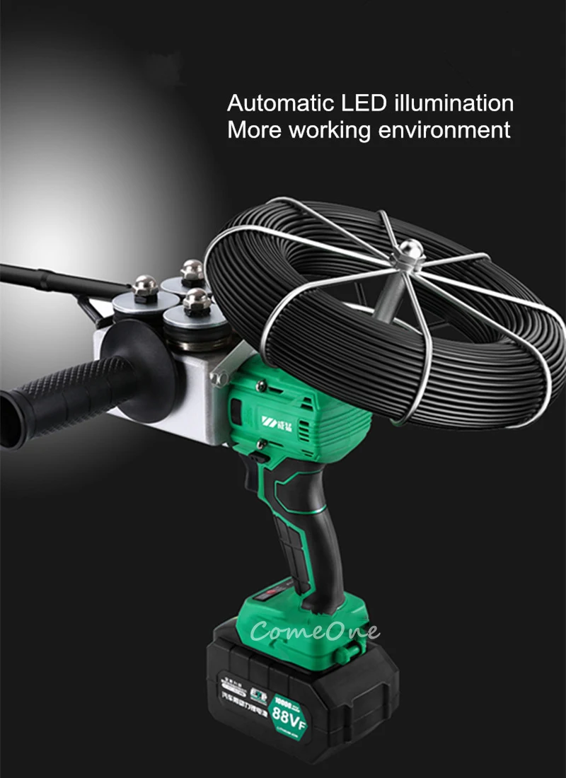 NEW CXJ 88VF 10000MAN Electrician Stringing Machine Fully Automatic Wall Lead Wire Electric Charging Threading Machine 40m/min