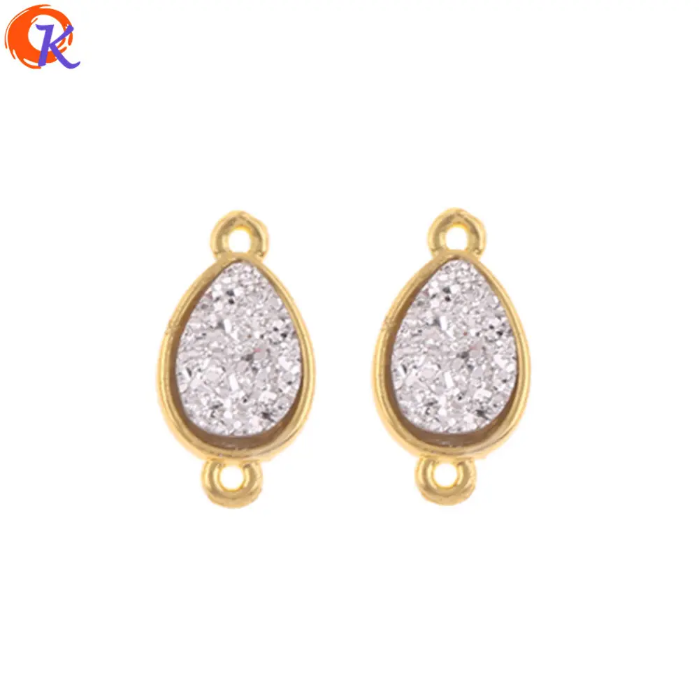 

Cordial Design 50Pcs 9*16MM Jewelry Accessories/Hand Made/Charms Jewelry/Crystal Stone Effect/DIY Making/Earring Findings