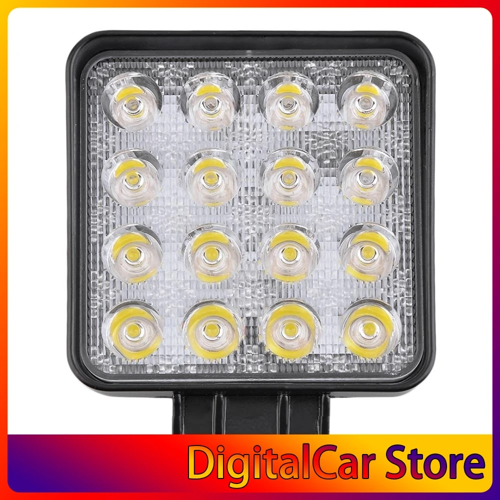 

48W 16LED Super Bright Automobile Work Light 12V 60 Degree Enerfy Saving Car Vehicle Truck Road Light Lamp Driving Light
