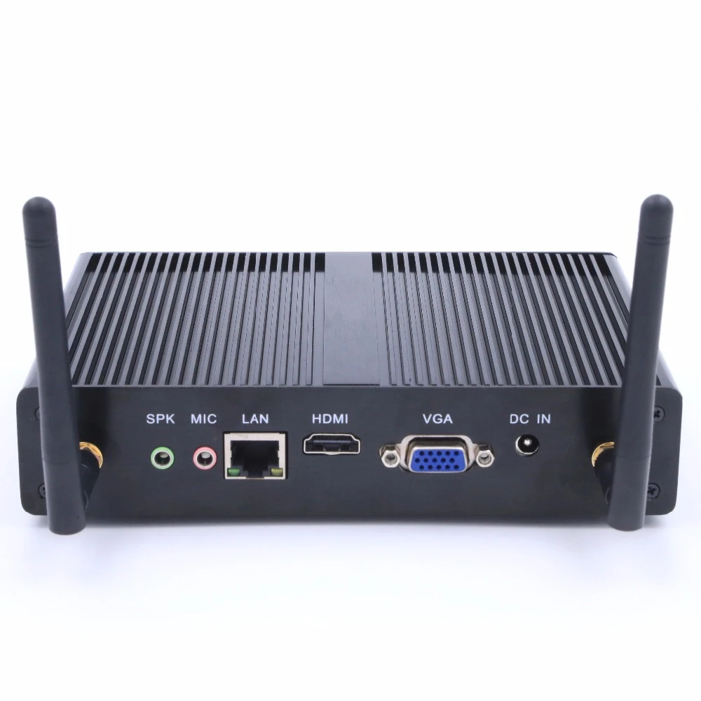 2020 Topton Intel четырехъядерный безвентиляторный мини ПК J1900 Max 2 42 GHz HD Graphics 1080P HTPC TV Box