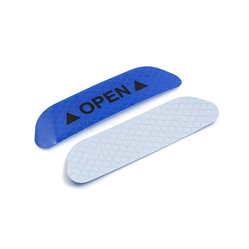 4 шт. Универсальная автомобильная дверь открытая наклейка светоотражающая лента