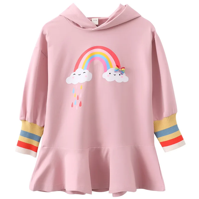 

Girls' Hat Skirt 2021 Spring and Autumn New Korean Girls' Big Children's Casual Skirt Floppy Dress