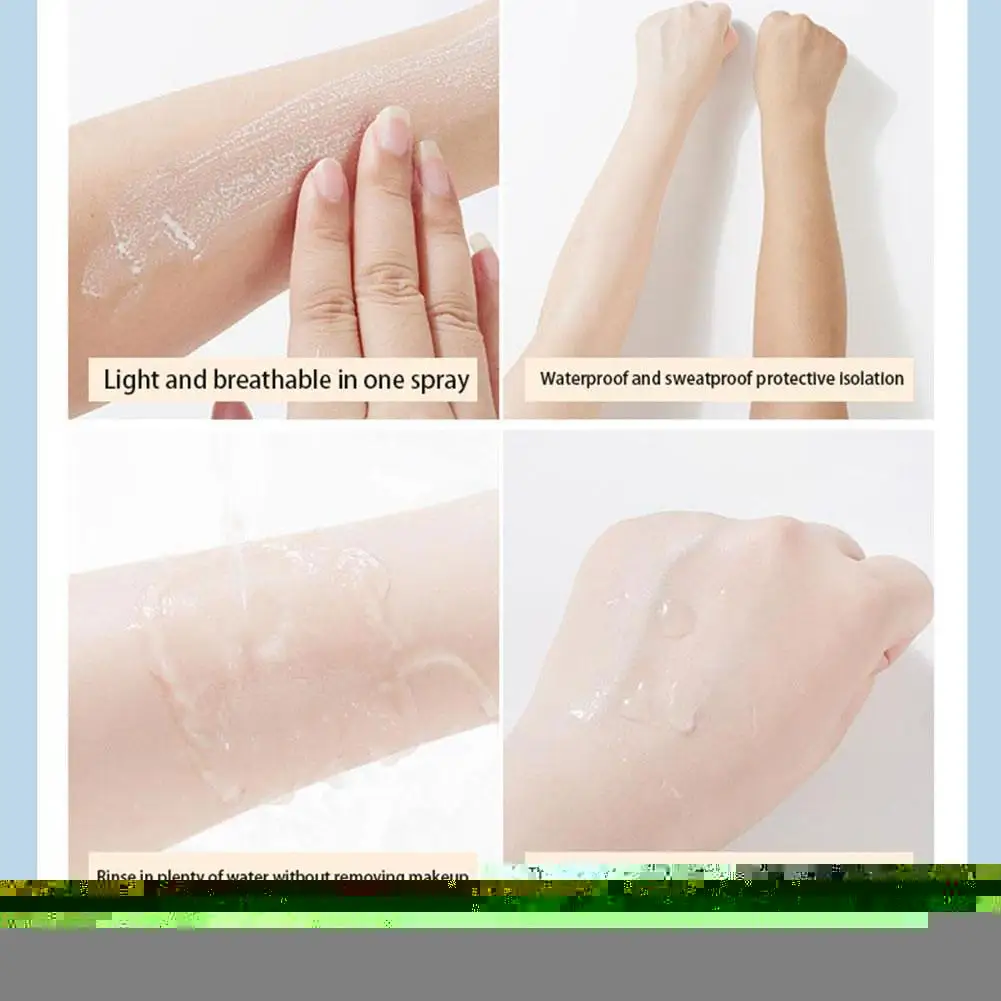 

1pc Body Sunscreen Whitening Sun Cream And Spray Anti-Aging SPF Oil ++ Sunburn Moisturizing Prevent 50 Control G4W6