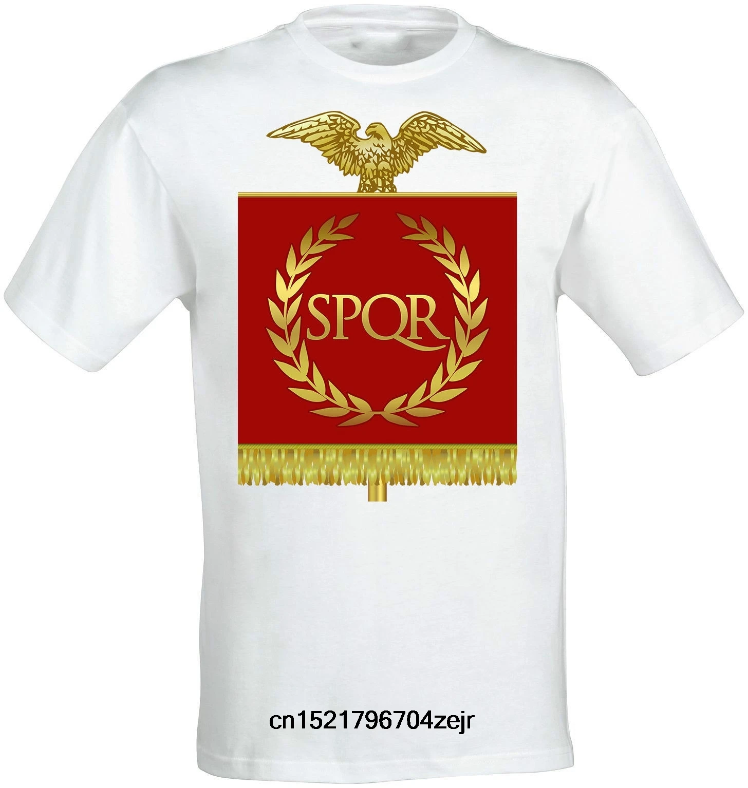 Футболка Мужская/женская с надписью Spqr|Мужские футболки| |