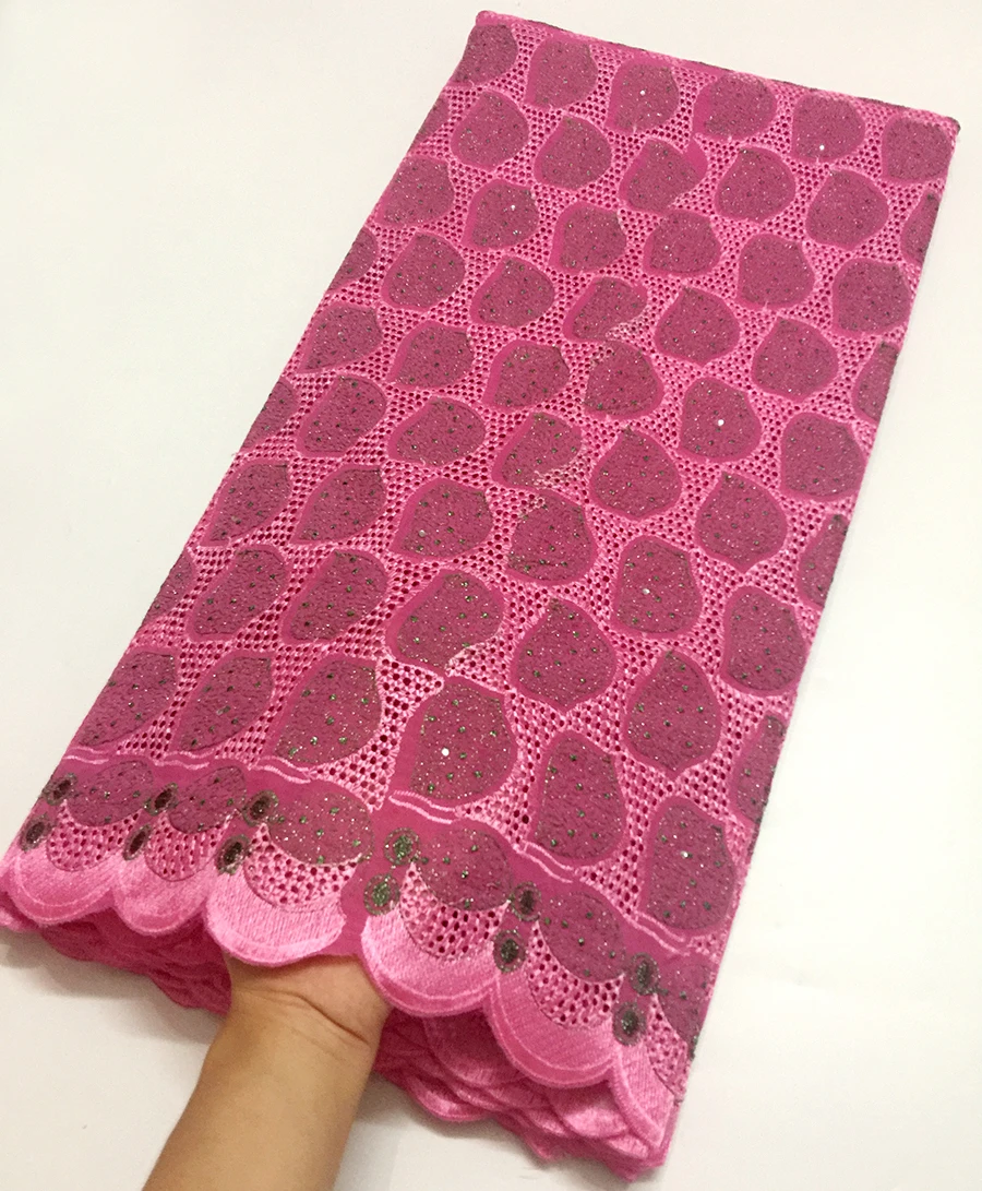 Новейшая белая и черная Высококачественная швейцарская вуаль кружевная ткань 2019