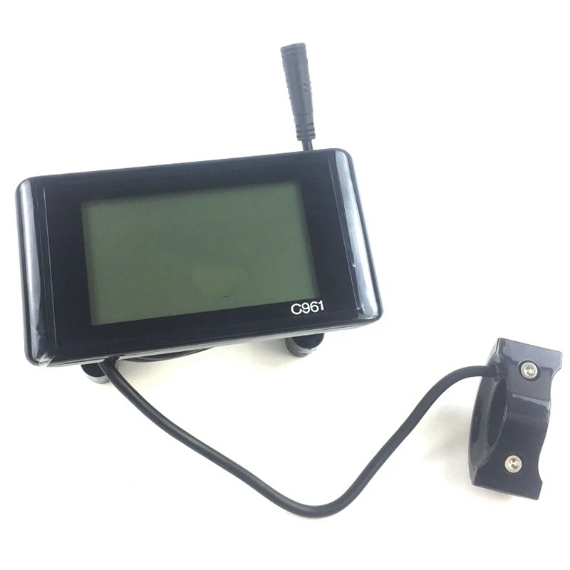 C961 Electric Bike LCD Display for BAFANG Bicycle Ebike BBS01 BBS02 Mid Drive Motor Modification Part | Спорт и развлечения