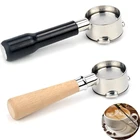 Бездонного Portafilter 51 мм delonghi EC680 EC685 eco310 ecp35.31 профессиональный держатель фильтра   эспрессо