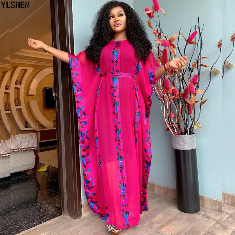 Африканские платья для женщин африканская одежда мусульманское длинное платье