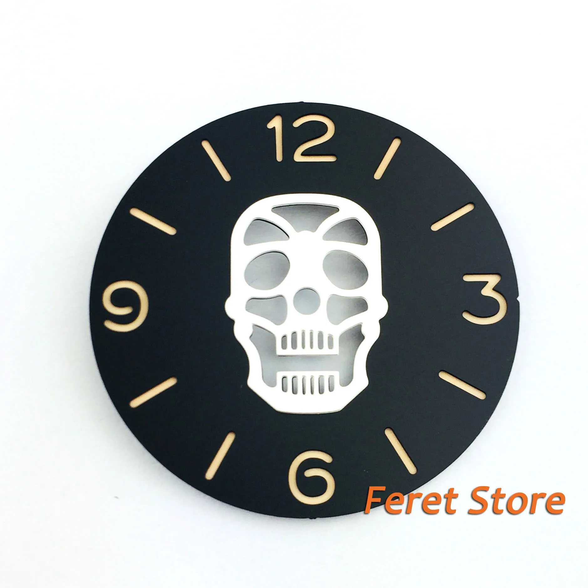 38 9 мм Замена часов черный циферблат зеленый световой Калибр ETA 6497 Чайка ST36