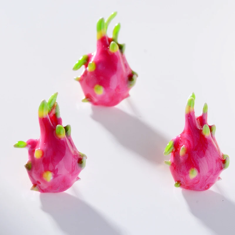 Маленькая креативная брошь Pitaya для женщин и девушек с фруктами воротник