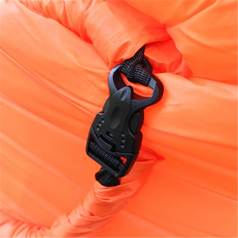 

Fast Inflatable Lazy Bag Air Sofa Lay Bag Polyester Taff Camping Sofa Bed Pad Portable Beach Bed Mat Air Lounge Chair Lounger